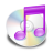 iTunes 7 Violet Icon 48x48 png